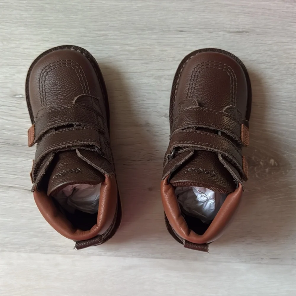Kickers leather nwt